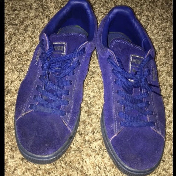 Puma Other - Blue suede pumas